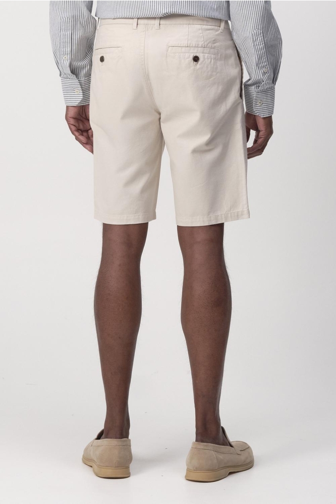 PLEATFORD SHORT 096112 8022 CRYSTAL GRAY BEIGE